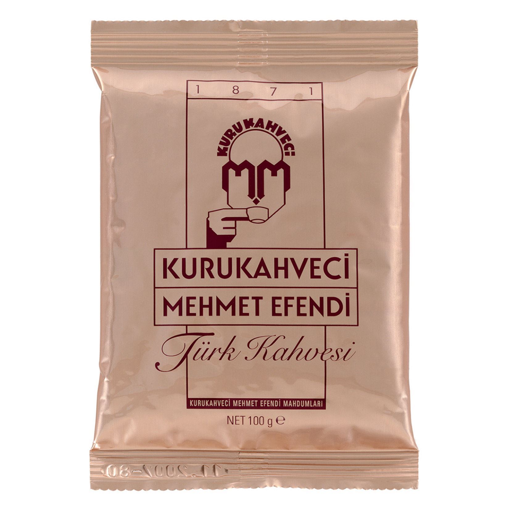 Натуральна мелена кава KURUKAHVECI MEHMET EFENDI 100г