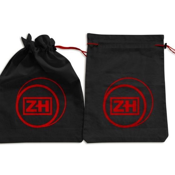 Чорна подарункова сумка ZH